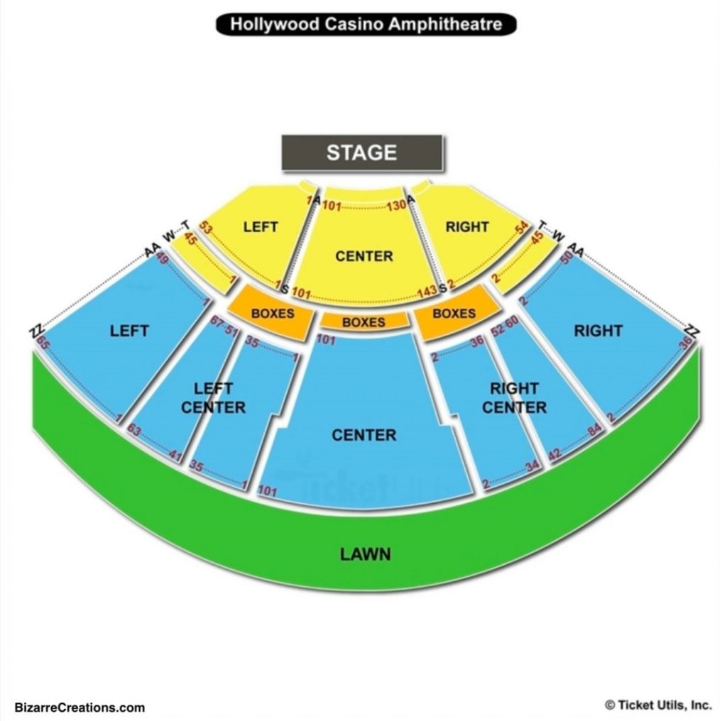 Hollywood casino amphitheater maryland heights mo seating chart 2019
